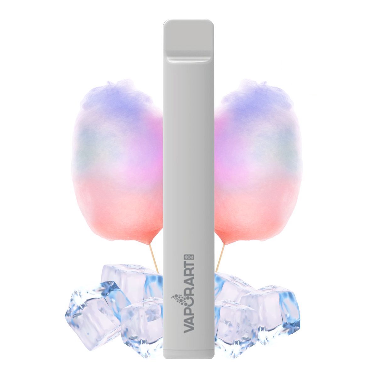 vape store VAPORART 600 ZUCCHERO FILATO Dispositivo Usa e Getta - immagine 1