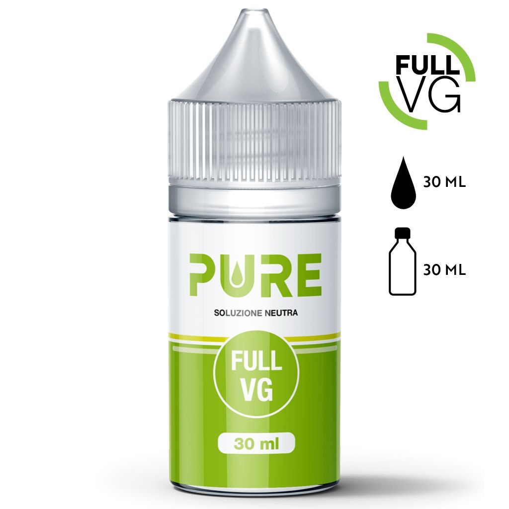 master_fvg3-2 E-LIQUID BASE NEUTRA - FULL VG - PURE - 30 ML - immagine 1