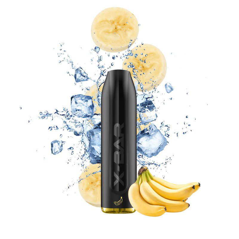 x-bar-pro-banana-ice-850mah-sigaretta-usa-e-getta-1500-puff X BAR PRO 1500 DISPOSABLE BANANA ICE 0 MG/ML - immagine 1