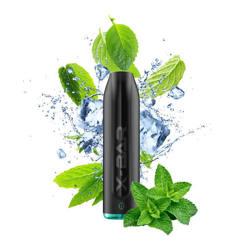 x-bar-pro-cool-mint-850mah-sigaretta-usa-e-getta-1500-puff X BAR PRO 1500 DISPOSABLE COOL MINT 0 MG/ML - immagine 1
